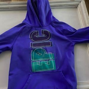 Youth large cold gear under armour hoodie sweatshirt